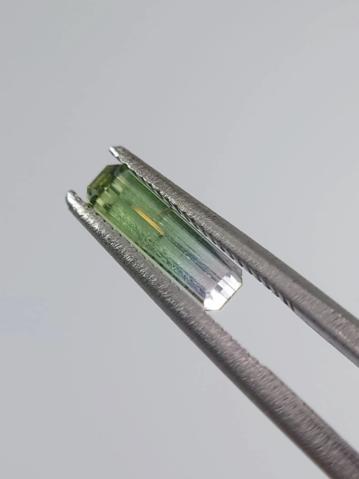 0.52ct Natural Bicolor Greenish Pink Tourmaline From Afghanistan — view 5